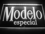 FREE Modelo Especial LED Sign - White - TheLedHeroes