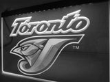 Toronto Blue Jays (4) LED Neon Sign USB - White - TheLedHeroes