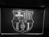 FC Barcelona LED Neon Sign USB - White - TheLedHeroes