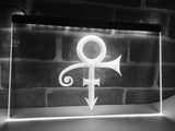 Prince Symbol LED Neon Sign USB - White - TheLedHeroes