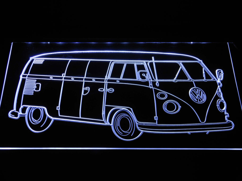 FREE Volkswagen EuroVan LED Sign - White - TheLedHeroes