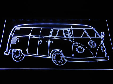 FREE Volkswagen EuroVan LED Sign - White - TheLedHeroes