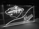 Minnesota Wild LED Neon Sign Electrical - White - TheLedHeroes