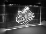 FREE Baltimore Orioles (3) LED Sign - White - TheLedHeroes