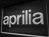 FREE Aprilia LED Sign - White - TheLedHeroes