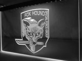 Metal Gear Solid Wolf LED Neon Sign Electrical - White - TheLedHeroes