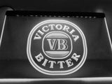 Victoria Bitter Beer LED Neon Sign USB - White - TheLedHeroes