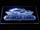 FREE American Muscle Cars LED Sign 2 - Green - TheLedHeroes