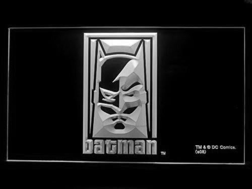 Batman New LED Neon Sign USB - White - TheLedHeroes