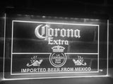 Corona Extra (2) LED Neon Sign USB - White - TheLedHeroes