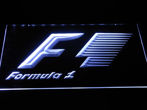 Formula 1 LED Sign - White - TheLedHeroes