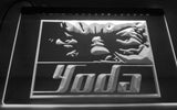 Star Wars Yoda LED Neon Sign Electrical - White - TheLedHeroes