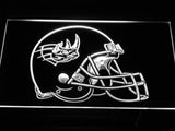 Grand Rapids Rampage Helmet LED Neon Sign Electrical - White - TheLedHeroes