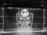 The Nightmare Before Christmas (3) LED Neon Sign Electrical - White - TheLedHeroes