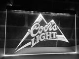 FREE Coors Light Beer LED Sign - White - TheLedHeroes