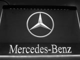 Mercedes Benz 2 LED Neon Sign Electrical - White - TheLedHeroes