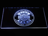 Harley Davidson Badge LED Sign - Green - TheLedHeroes