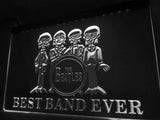 The Beatles Best Band Ever (3) LED Neon Sign Electrical - White - TheLedHeroes