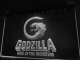 FREE Godzilla King of the Monsters LED Sign - White - TheLedHeroes