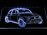 FREE Fiat 500 LED Sign - White - TheLedHeroes