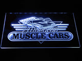 American Muscle Cars LED Sign - Green - TheLedHeroes