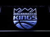 Sacramento Kings 2 LED Neon Sign Electrical - White - TheLedHeroes