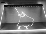 Star Wars Darth Vader (2) LED Neon Sign Electrical - White - TheLedHeroes