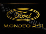 Ford Mondeo RSI LED Neon Sign Electrical - Yellow - TheLedHeroes