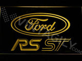 Ford RS/ST LED Neon Sign Electrical - Yellow - TheLedHeroes