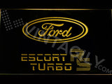 Ford Escort RS Turbo LED Sign - Yellow - TheLedHeroes