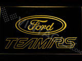 Ford Team RS LED Neon Sign Electrical - Yellow - TheLedHeroes