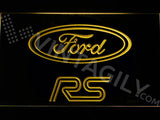 FREE Ford RS LED Sign - Yellow - TheLedHeroes