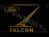 FREE Ford Falcon LED Sign - Yellow - TheLedHeroes