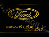 Ford Escort RS Turbo 2 LED Sign - Yellow - TheLedHeroes