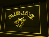 Toronto Blue Jays (8) LED Neon Sign Electrical - Yellow - TheLedHeroes