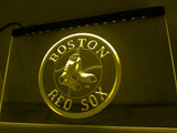 Boston Red Sox LED Neon Sign Electrical - Yellow - TheLedHeroes