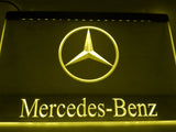 Mercedes Benz 2 LED Neon Sign Electrical - Yellow - TheLedHeroes