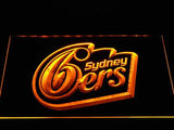 FREE Sydney Sixers LED Sign - Yellow - TheLedHeroes