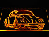 Volkswagen Beetle LED Neon Sign Electrical - Yellow - TheLedHeroes