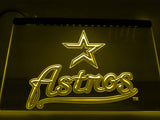 FREE Houston Astros (2) LED Sign - Yellow - TheLedHeroes