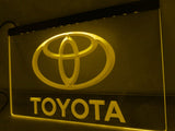 Toyota LED Neon Sign USB - Yellow - TheLedHeroes
