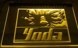 Star Wars Yoda LED Neon Sign Electrical - Yellow - TheLedHeroes