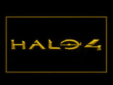 Halo 4 LED Neon Sign USB - Yellow - TheLedHeroes