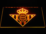 Real Betis LED Sign - Yellow - TheLedHeroes
