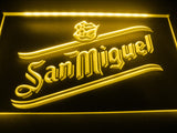 FREE San Miguel LED Sign - Yellow - TheLedHeroes