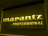 FREE Marantz Professional Audio Theater LED Sign - Yellow - TheLedHeroes