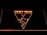 Sydney Swans LED Neon Sign USB - Yellow - TheLedHeroes