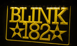 FREE Blink 182 (2) LED Sign - Yellow - TheLedHeroes