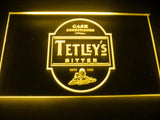 Tetley's Brewery LED Neon Sign USB - Yellow - TheLedHeroes
