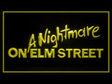 FREE A Nightmare On Elm Street (2) LED Sign - Yellow - TheLedHeroes
